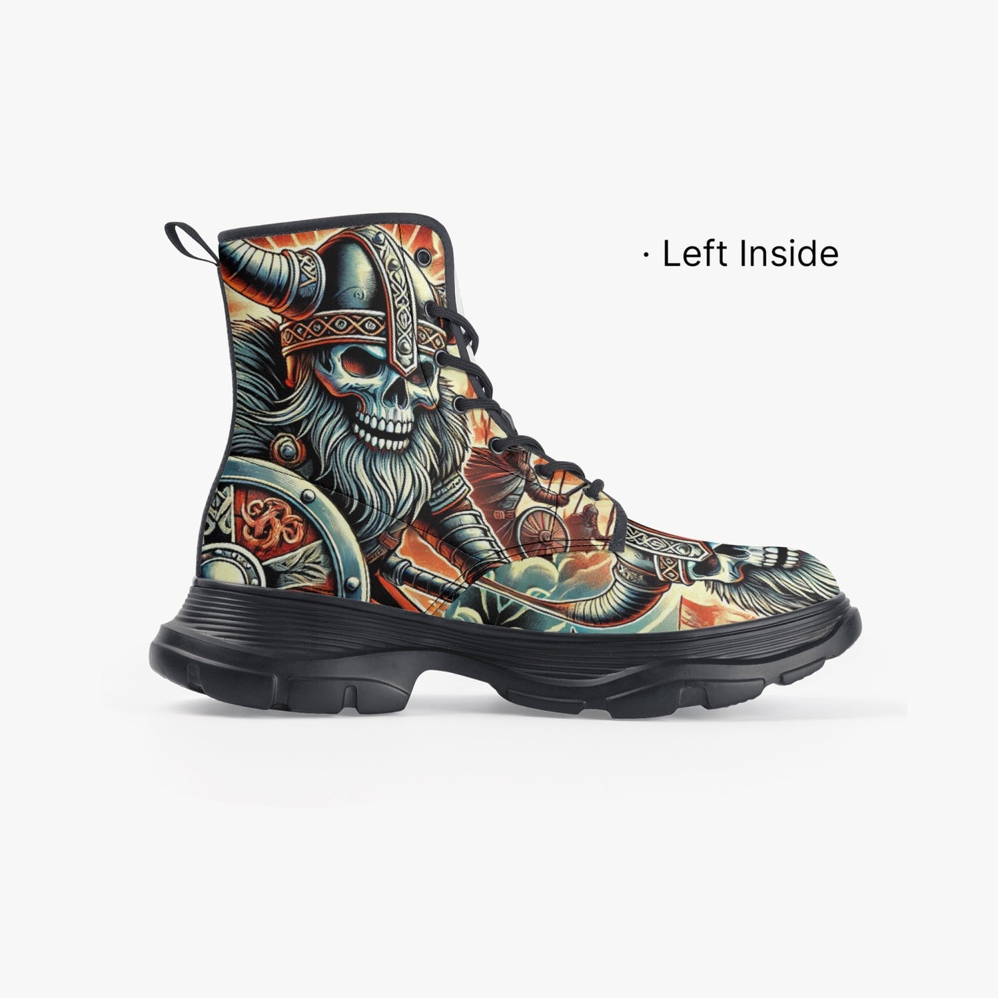 Viking Battle Fierce Skull Warrior