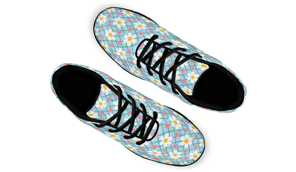 Blue Daisy Lattice