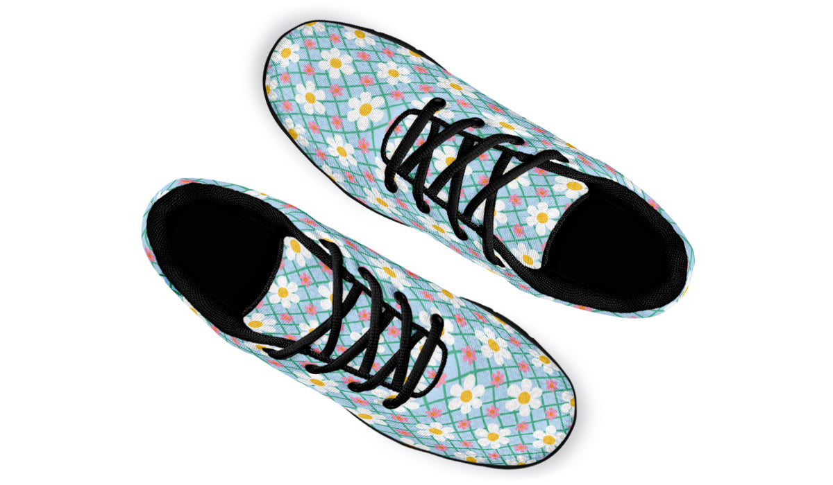 Blue Daisy Lattice