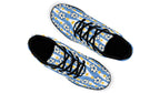 Blue Daisy Stripe