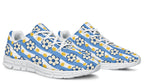 Blue Daisy Stripe