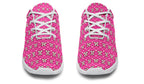 Cream Bows on Hot Pink
