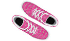 Cream Bows on Hot Pink