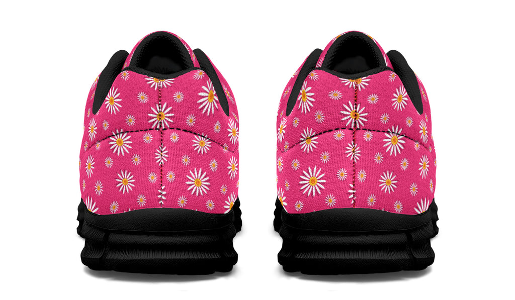 Daisies on Hot Pink