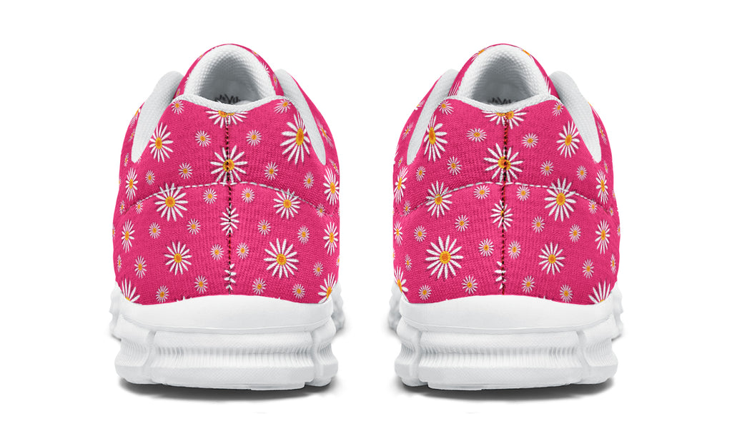 Daisies on Hot Pink