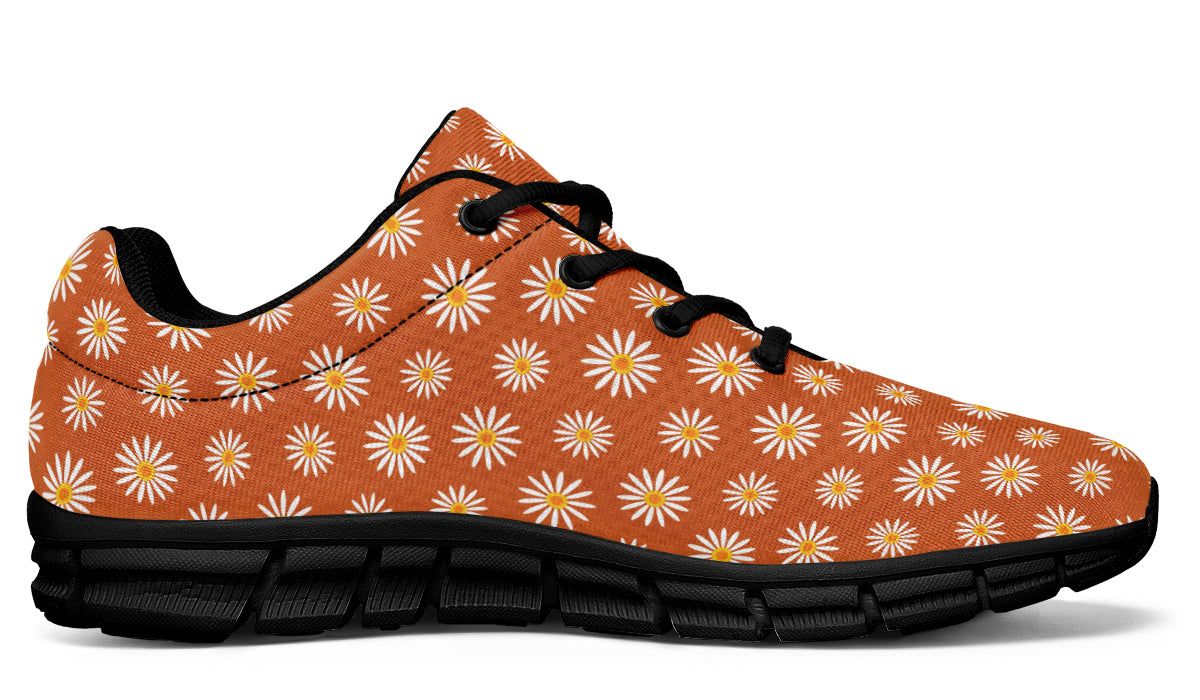 Daisies on Orange