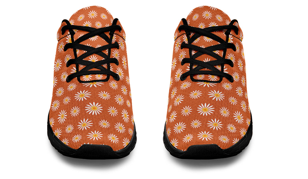 Daisies on Orange