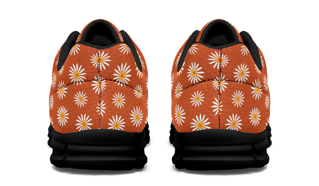 Daisies on Orange