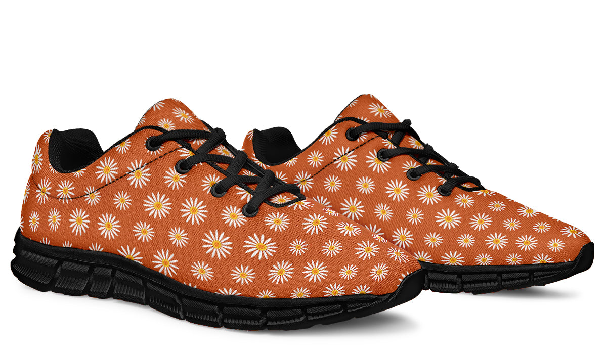 Daisies on Orange