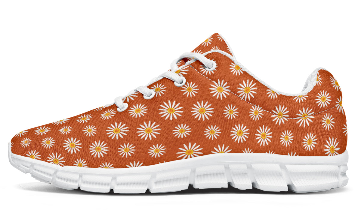 Daisies on Orange