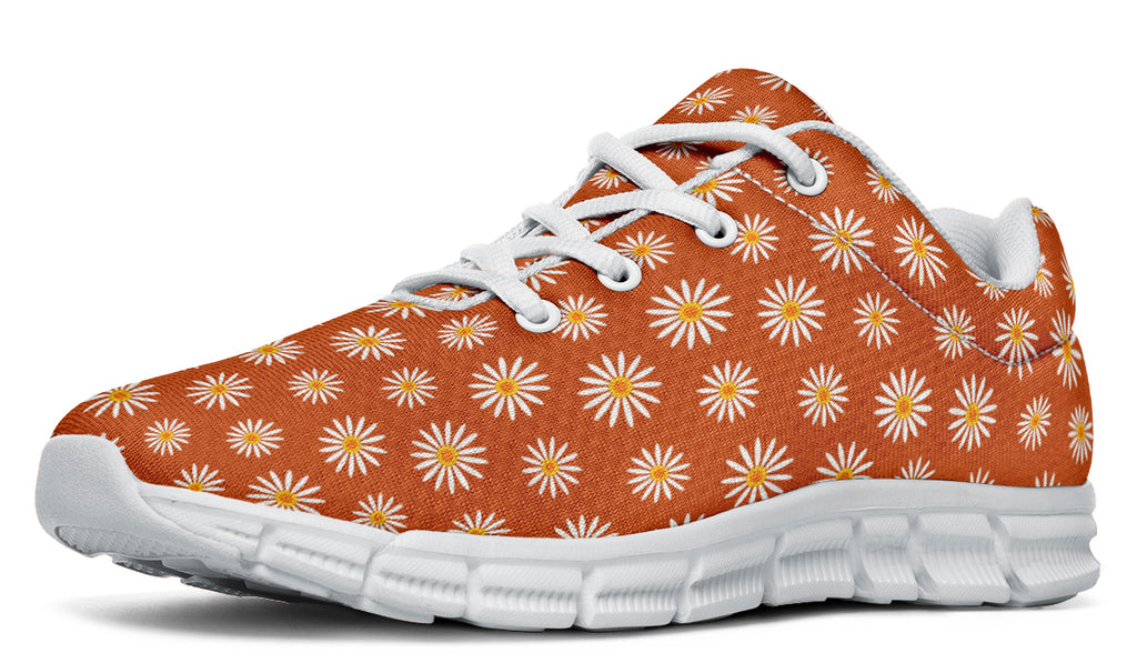 Daisies on Orange