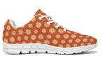 Daisies on Orange