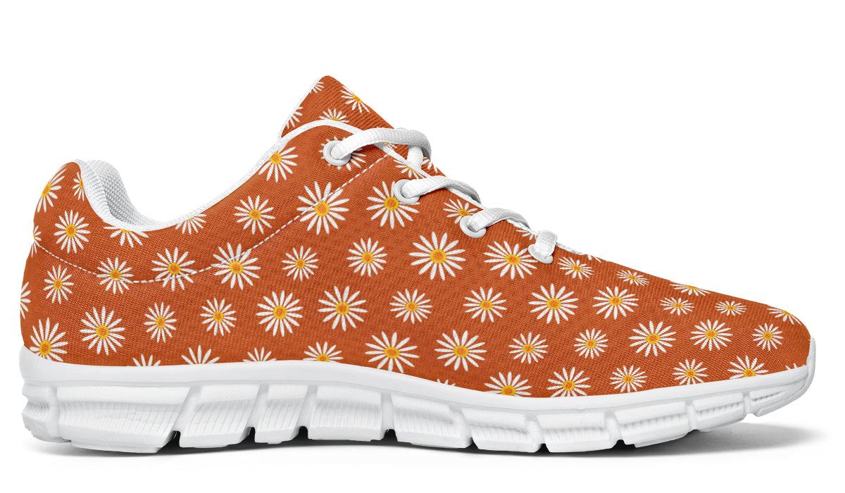 Daisies on Orange