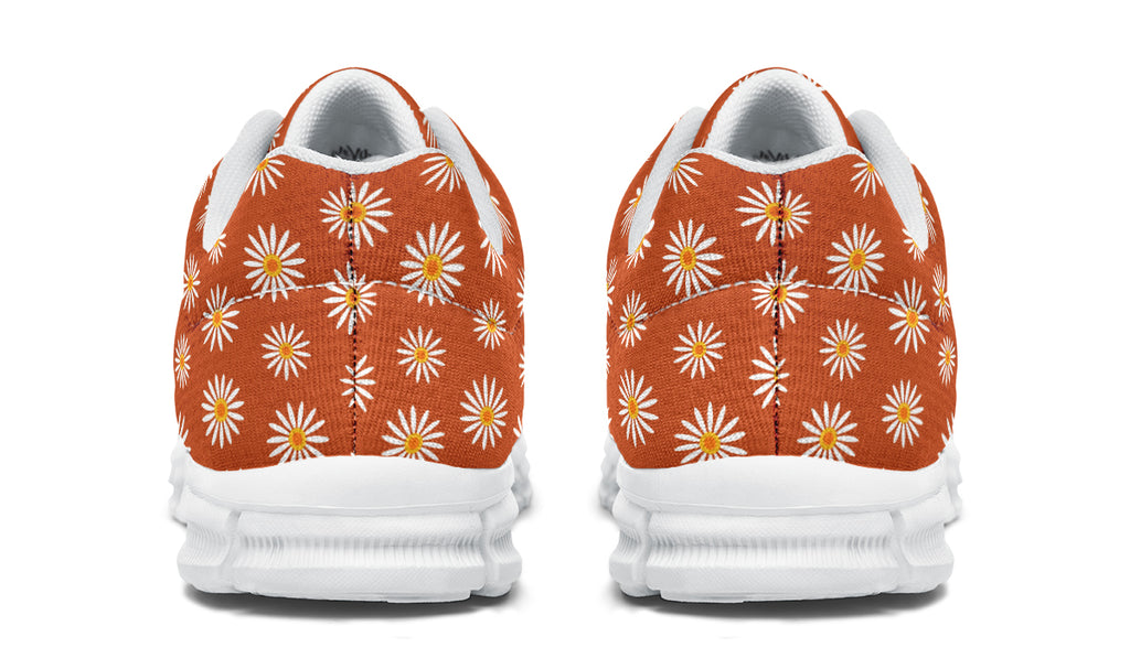 Daisies on Orange