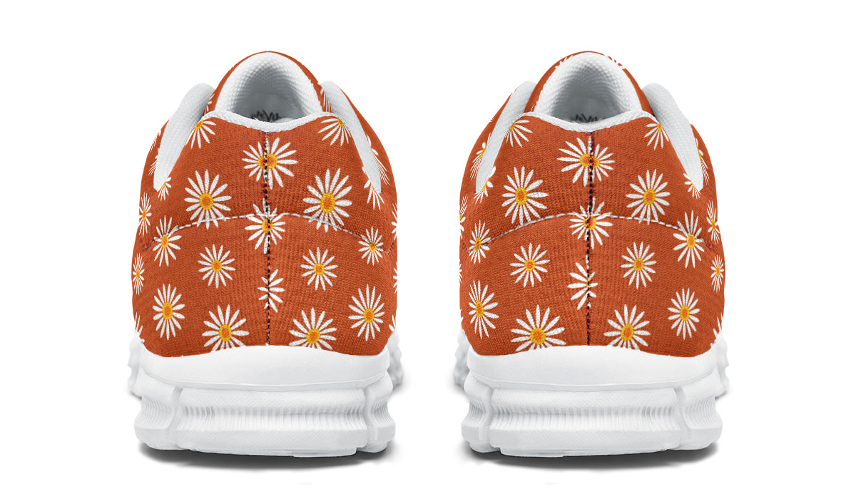 Daisies on Orange