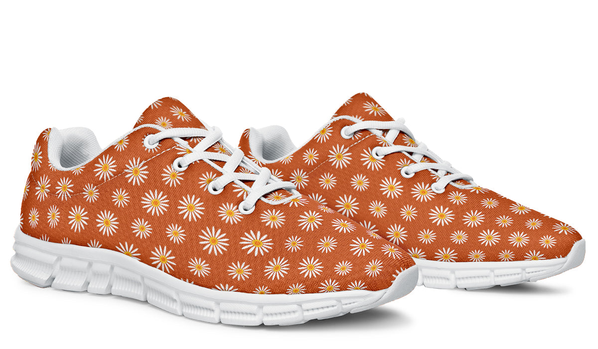 Daisies on Orange