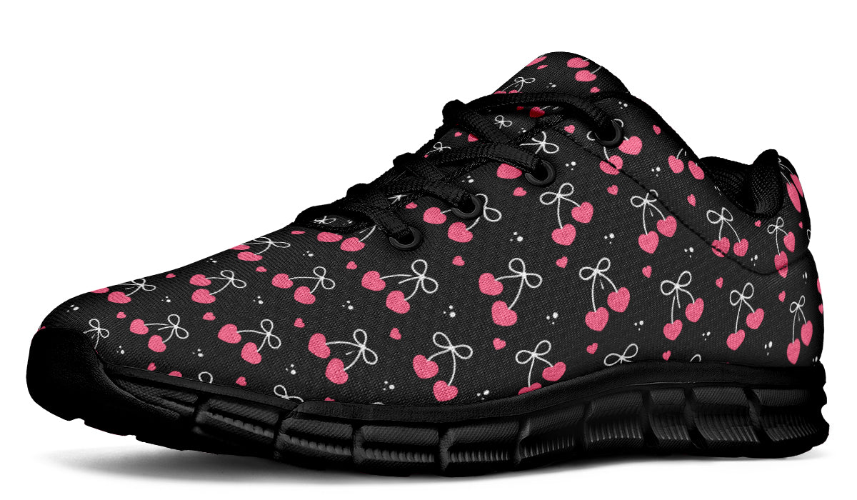 Heart Bows on Black