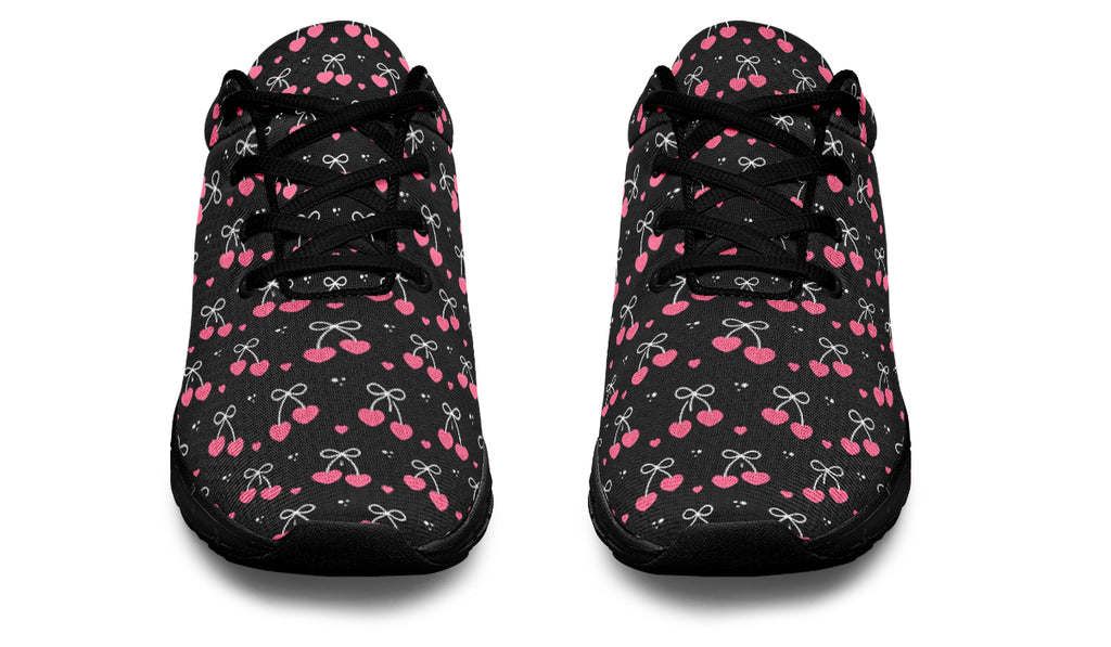 Heart Bows on Black