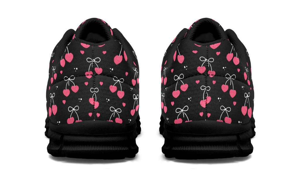 Heart Bows on Black