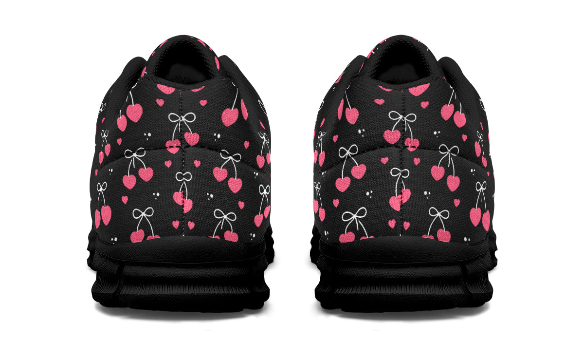 Heart Bows on Black