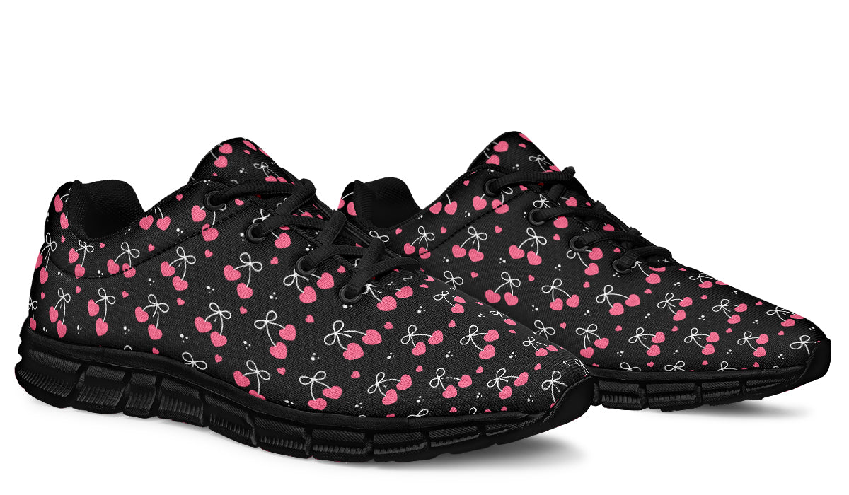 Heart Bows on Black
