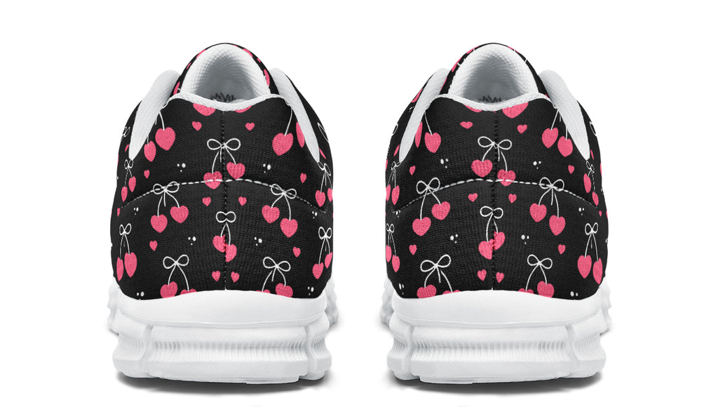 Heart Bows on Black