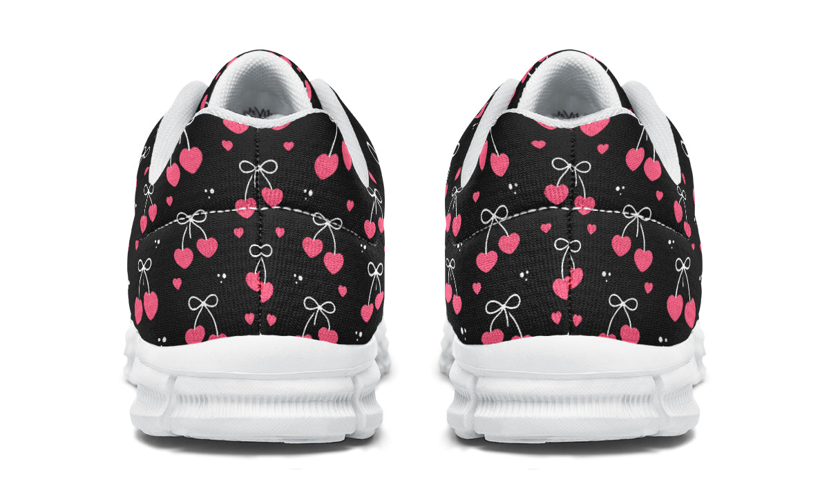 Heart Bows on Black