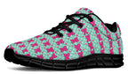 Hot Pink Bows on Mint