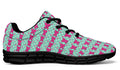 Hot Pink Bows on Mint