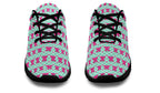 Hot Pink Bows on Mint