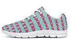 Hot Pink Bows on Mint