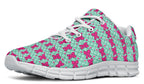 Hot Pink Bows on Mint