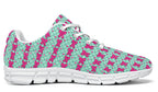 Hot Pink Bows on Mint