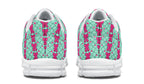 Hot Pink Bows on Mint