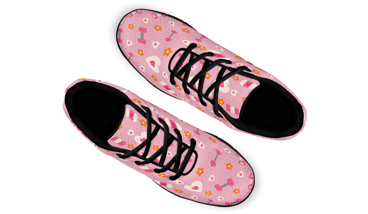 Pink Gym Stickers