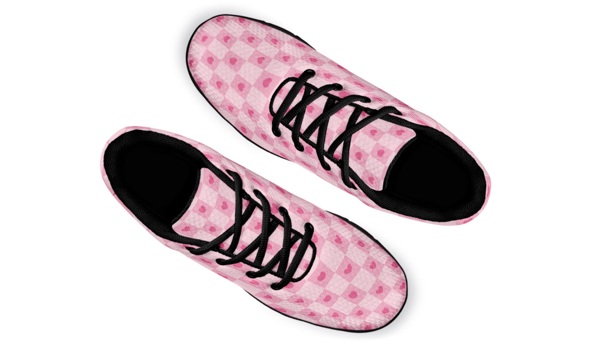 Pink Heart Check