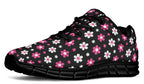 Pink and Black Flowers