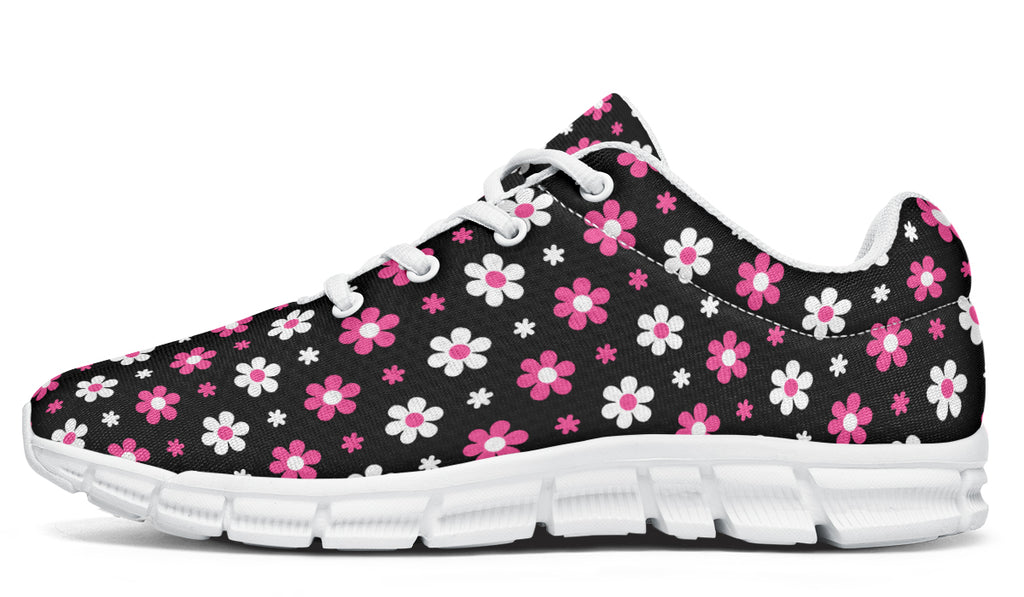Pink and Black Flowers
