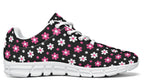 Pink and Black Flowers