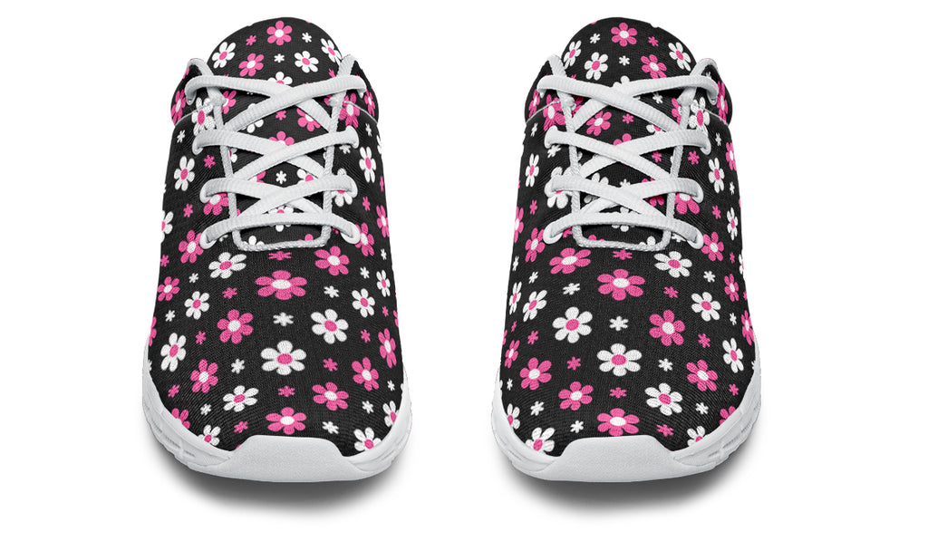 Pink and Black Flowers
