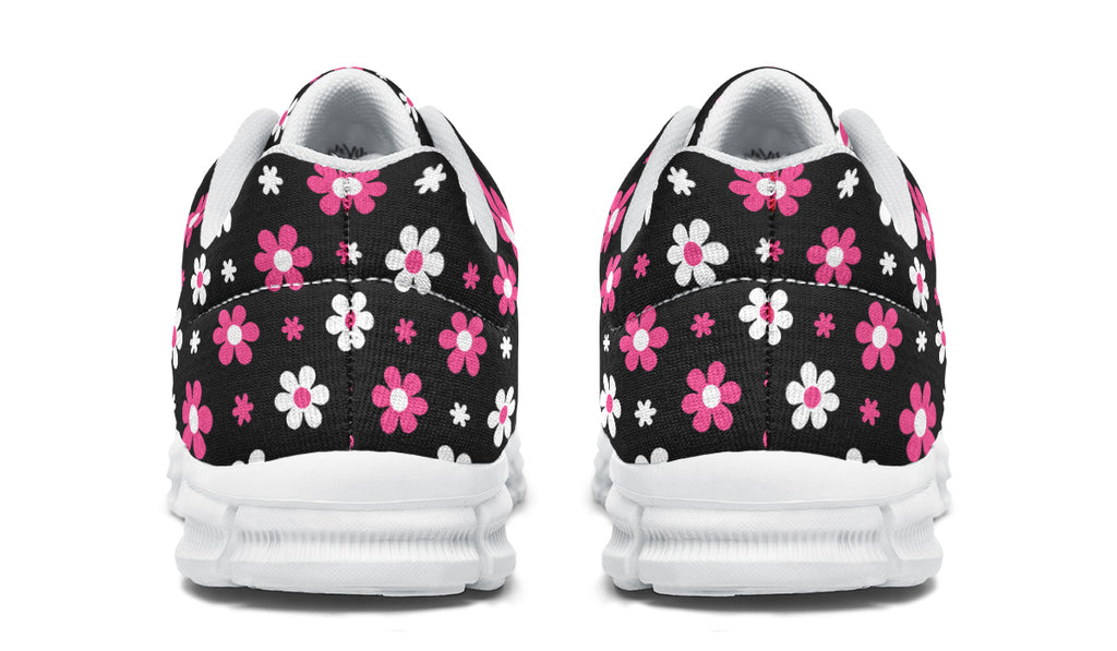 Pink and Black Flowers