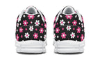 Pink and Black Flowers