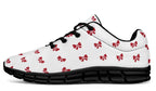 Ribbon Red on White