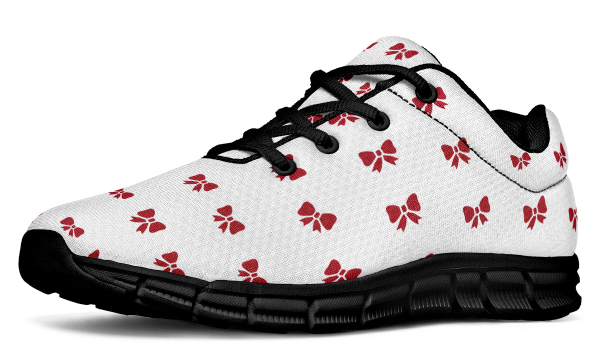 Ribbon Red on White