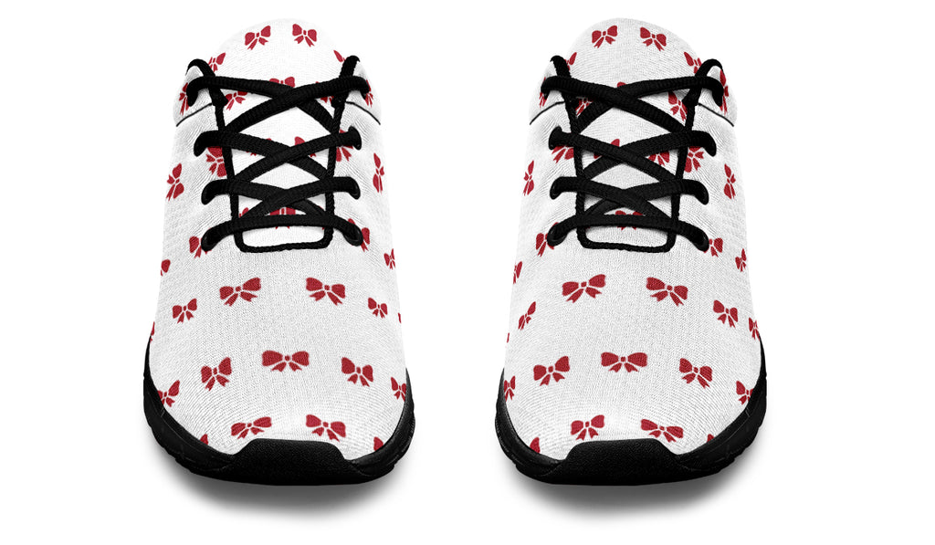 Ribbon Red on White