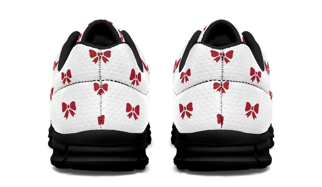 Ribbon Red on White