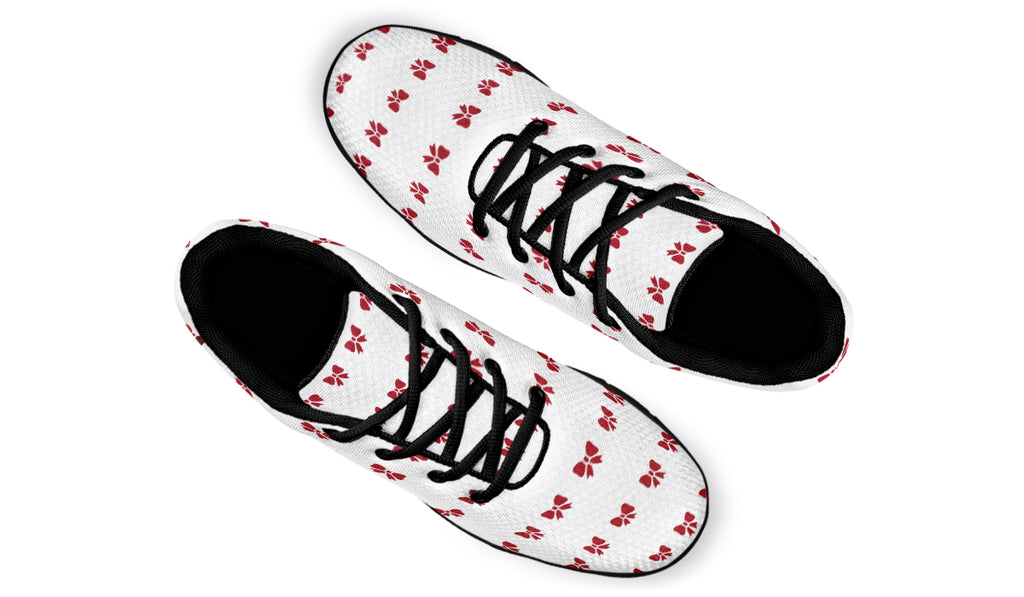 Ribbon Red on White