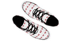 Ribbon Red on White