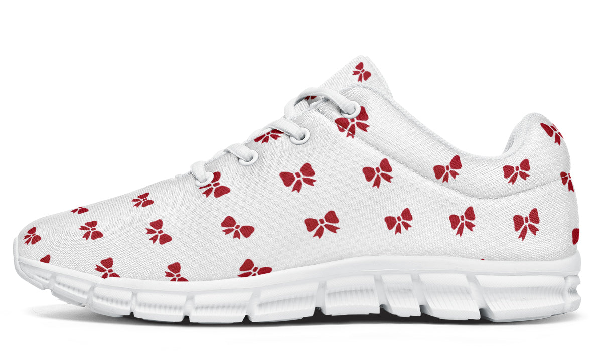 Ribbon Red on White