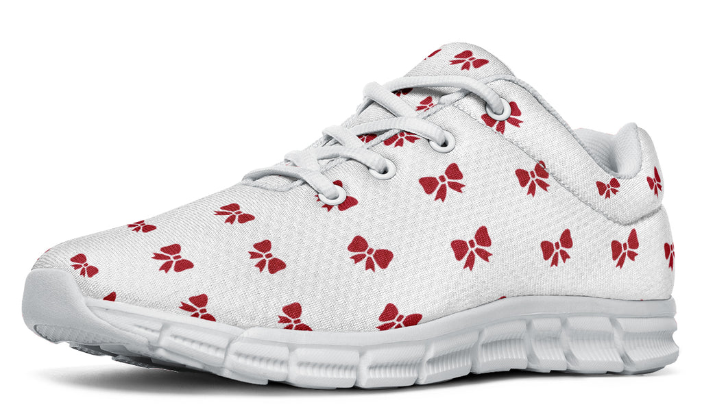 Ribbon Red on White